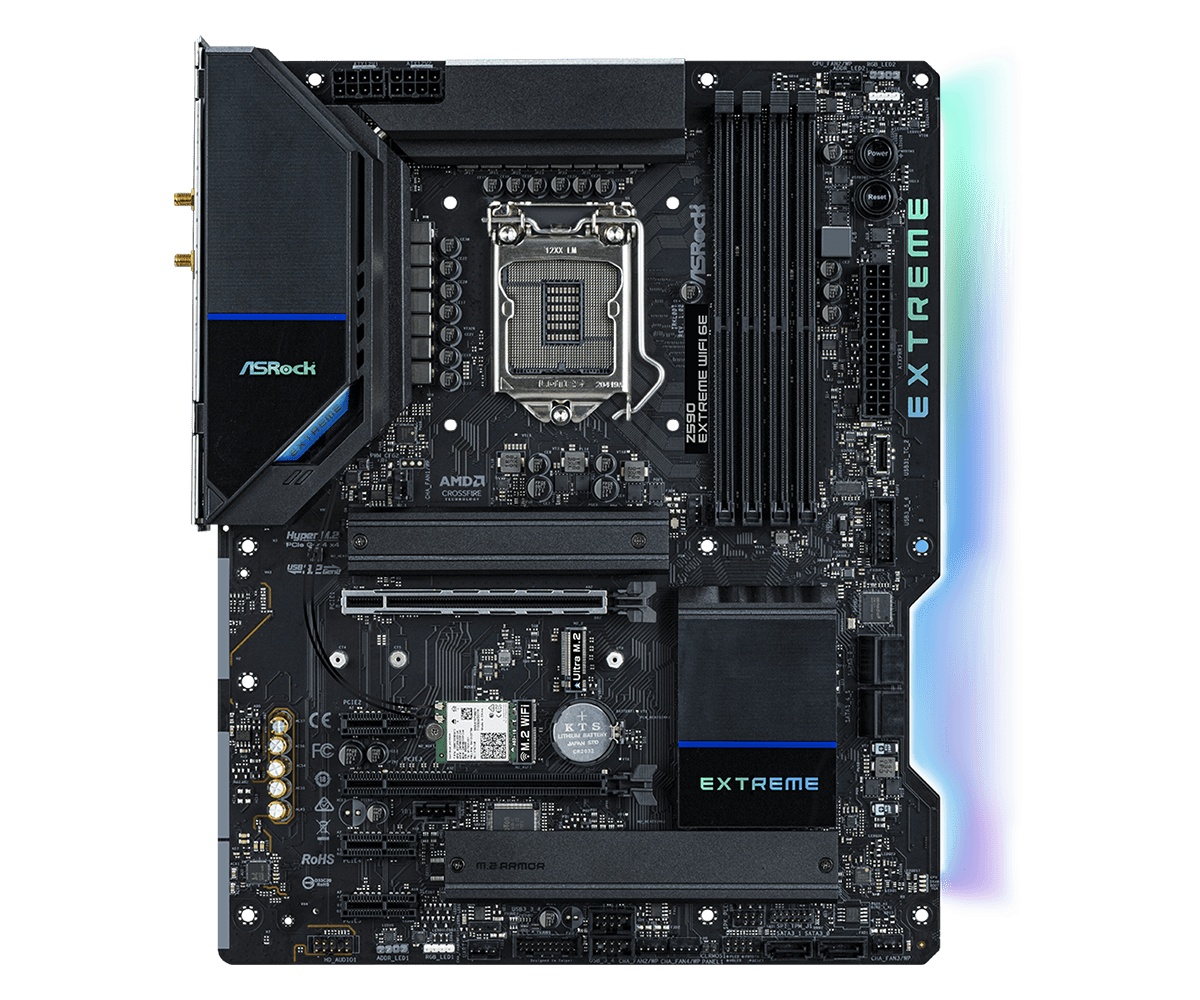 Asrock z590 extreme не запускается